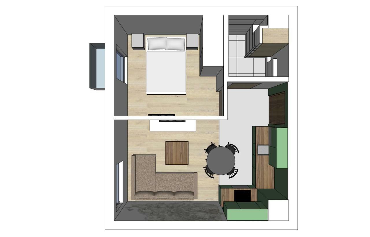 Shoq Studio Nice Apartment With Private Parking كراكوفيا المظهر الخارجي الصورة
